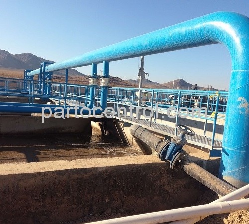 Concrete wastewater treatment plant in Caspian Townتصفیه خانه بتنی فاضلاب شهرک کاسپین5 500x450 - پروژه تصفیه خانه بتنی فاضلاب