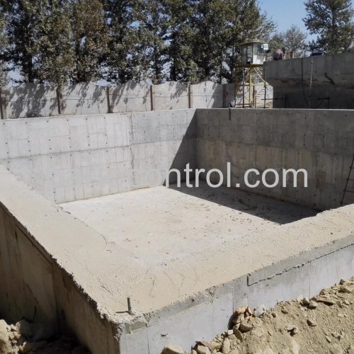 Concrete tanks in Kaleh مخازن بتنی کاله 1 500x500 - پروژه مخازن بتنی